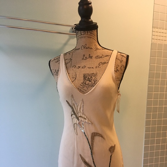 Vintage evening beaded dress - Picture 7 of 13